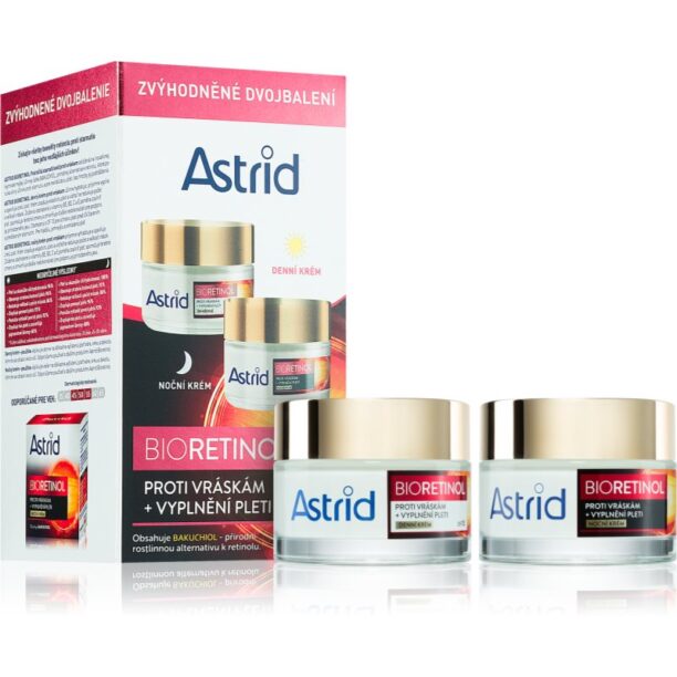 Astrid Bioretinol set cadou antirid pentru femei 2x50 ml