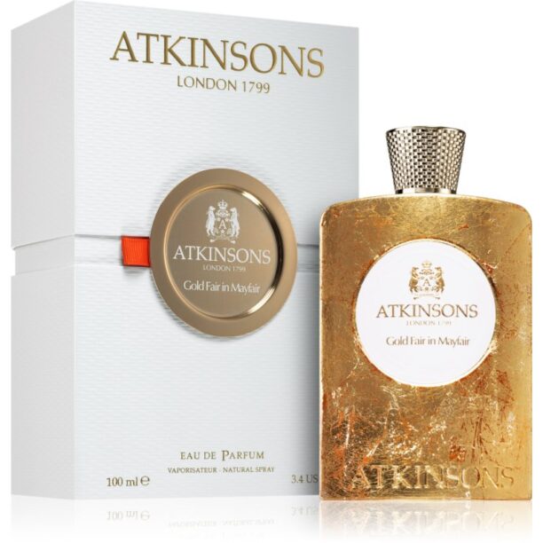 Cumpăra Atkinsons Gold Fair In Mayfair Eau de Parfum unisex 100 ml