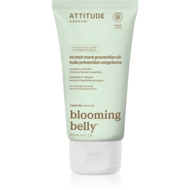 Attitude Blooming belly Almond & Argan ulei pentru femei gravide 150 ml