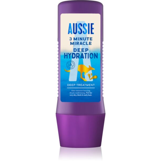 Aussie 3 Minute Miracle Deep Hydration balsam regenerator express 225 ml preţ