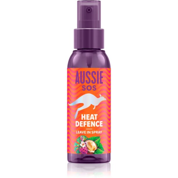 Aussie SOS Heat Defence spray pentru păr 100 ml preţ