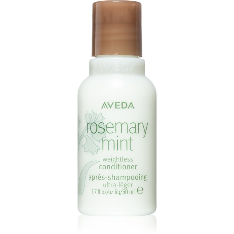 Aveda Rosemary Mint Weightless Conditioner balsam de îngrijire delicată pentru un par stralucitor si catifelat 50 ml preţ