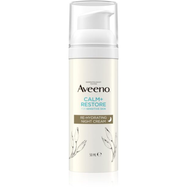 Aveeno Calm + Restore crema hidratanta de noapte 50 ml preţ