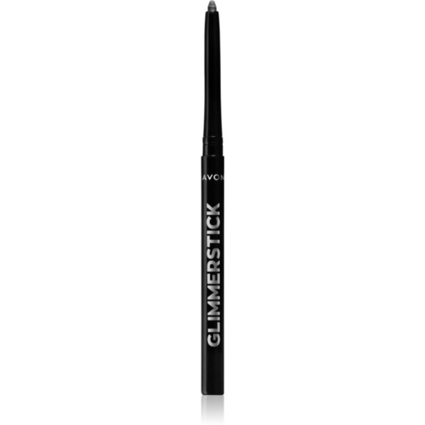 Avon Glimmerstick dermatograf de culoare intensa culoare Blackest Black 0