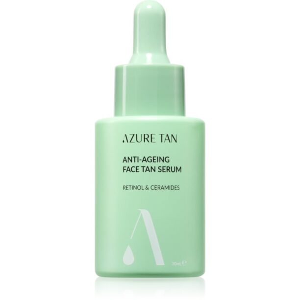 Azure Tan Anti-Ageing ser autobronzant pentru fata anti-îmbătrânire 30 ml