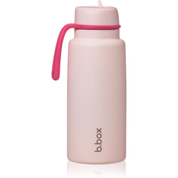 B.Box Insulated Flip Top Bottle sticlă termos Pink Paradise 1000 ml