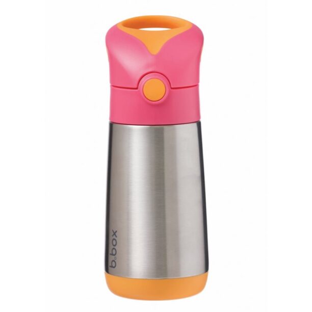 B.Box Thermos termos cu pai Pink Orange 350 ml