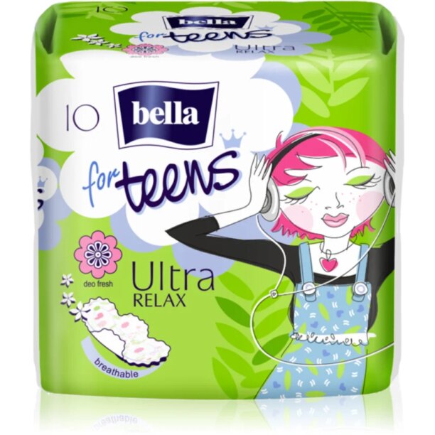 BELLA For Teens Ultra Relax absorbante pentru fete 10 buc