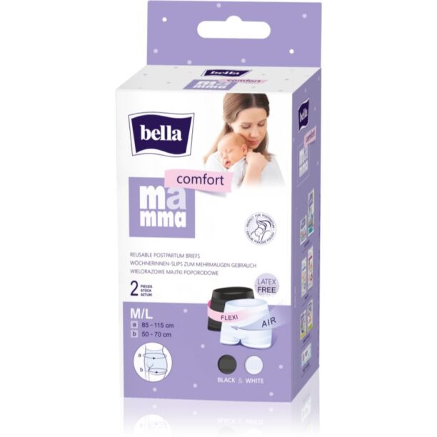 BELLA Mamma Comfort chiloți postnatali mărime M/L 2 buc