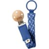 BIBS Paci Braid clips pentru suzetă Cornflower / Dusty Blue 1 buc