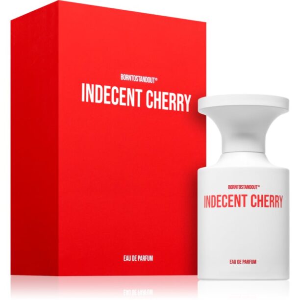 Cumpăra BORNTOSTANDOUT Indecent Cherry Eau de Parfum unisex 50 ml