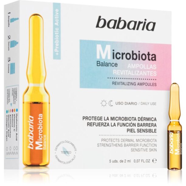 Babaria Microbiota Balance ser revitalizant in fiole 5x2 ml