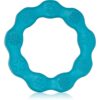 BabyOno Be Active Silicone Teether Ring jucărie pentru dentiție Blue 1 buc