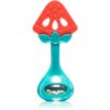 BabyOno Have Fun Teether jucărie pentru dentiție cu zornăitoare Tasty Watermelon 1 buc