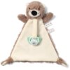 BabyOno Toy pătură mini cu animal de pluș cu clips Otter Maggie 1 buc