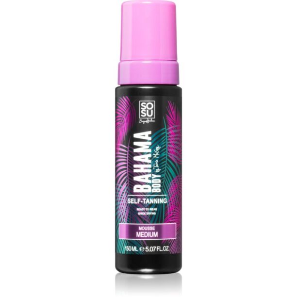 Bahama Body Self-Tanning spuma autobronzanta pentru corp culoare Medium 150 ml