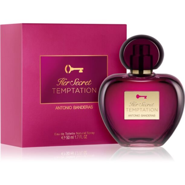 Cumpăra Banderas Her Secret Temptation Eau de Toilette pentru femei 50 ml