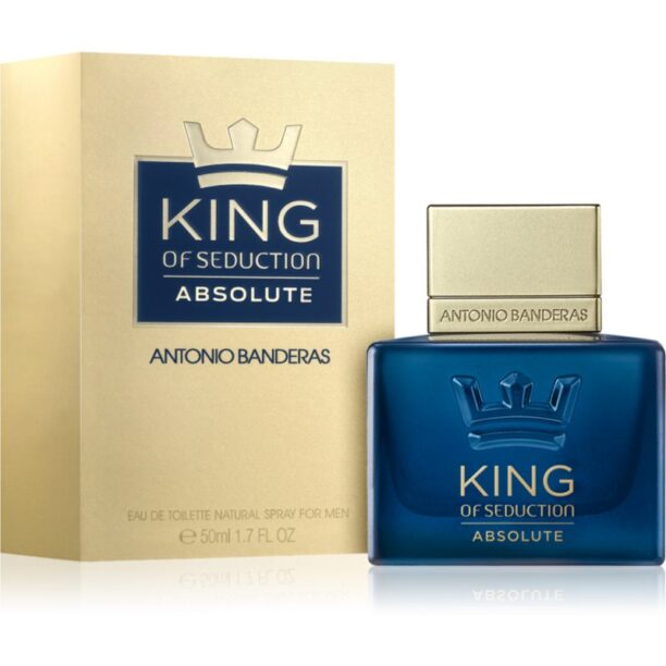 Original Banderas King of Seduction Absolute Eau de Toilette pentru bărbați 50 ml