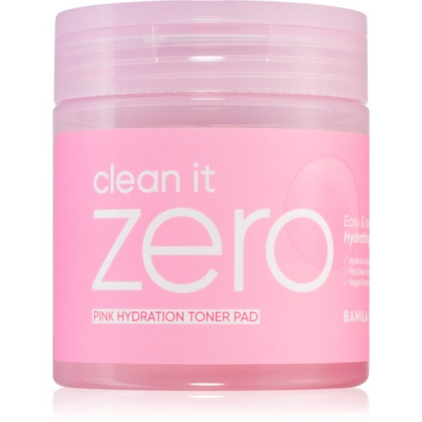 Banila Co. clean it zero Pink Hydration Toner Pad dischete de tonifiere cu efect de hidratare 70 buc