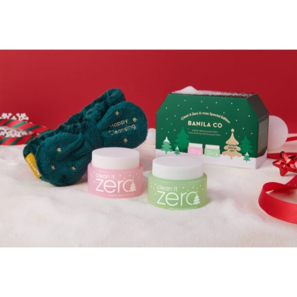 Banila Co. clean it zero X-Mas Special Edition Set set cadou de Crăciun perfecta pentru curatare preţ