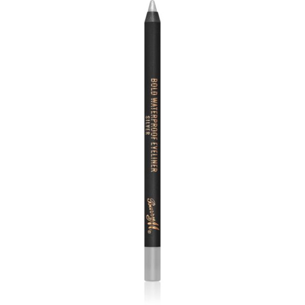 Barry M Bold Waterproof Eyeliner creion dermatograf waterproof culoare Silver 1