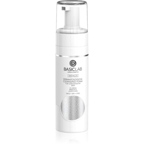 BasicLab Dermocosmetics Micellis demachiant spumant delicat pentru piele foarte sensibila 150 ml preţ