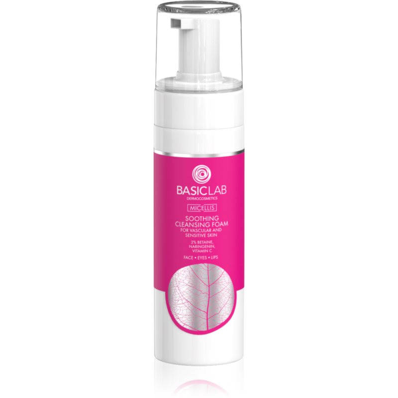 BasicLab Dermocosmetics Micellis demachiant spumant delicat pentru piele sensibila si inrosita 150 ml preţ