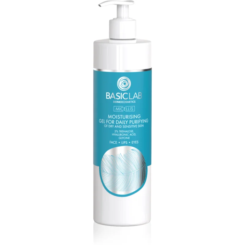 BasicLab Dermocosmetics Micellis gel hidratant de curatare pentru piele uscata spre sensibila 300 ml