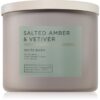 Bath & Body Works Salted Amber & Vetiver lumânare parfumată 411 g