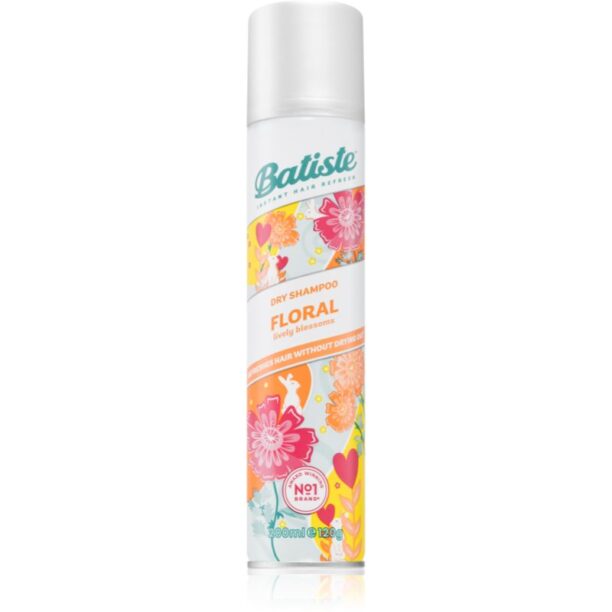 Batiste Floral Lively Blossoms șampon uscat pentru toate tipurile de păr 200 ml preţ