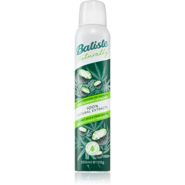 Batiste Naturally Coconut & Hemp sampon uscat pentru a absorbi excesul de sebum 200 ml preţ