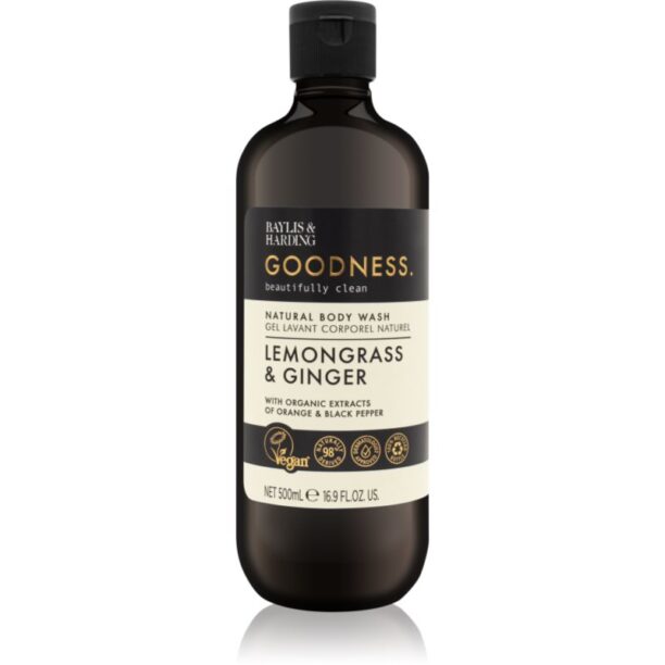 Baylis & Harding Goodness Lemongrass & Ginger gel de duș 500 ml preţ