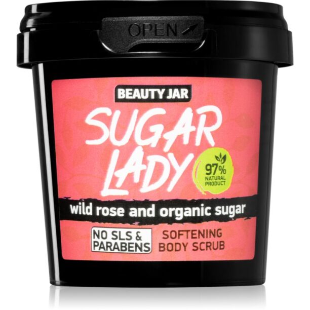 Beauty Jar Sugar Lady exfoliant pentru corp cu arome de zmeura 180 g preţ