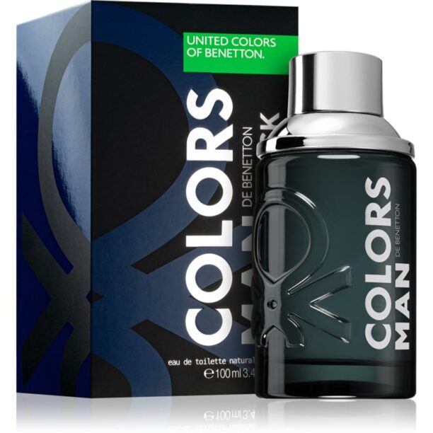 Cumpăra Benetton Colors de Benetton Man Black Eau de Toilette pentru bărbați 100 ml