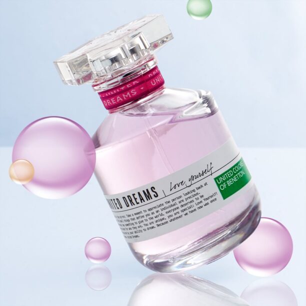 Cumpăra Benetton United Dreams for her Love Yourself Eau de Toilette pentru femei 50 ml