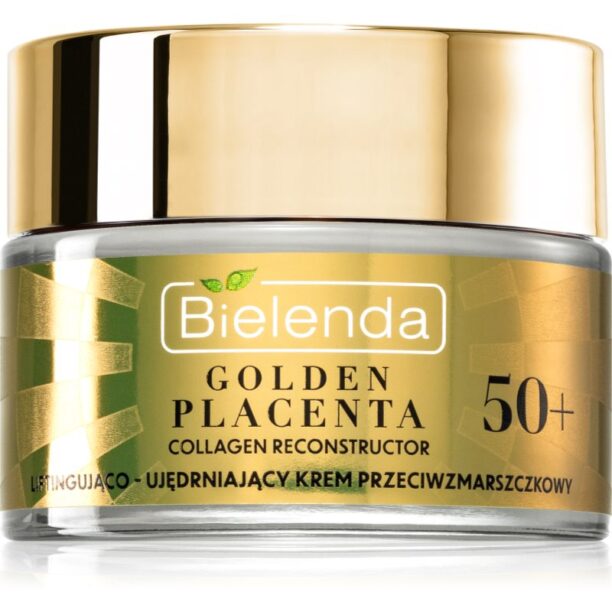 Bielenda Golden Placenta Collagen Reconstructor Cremă lifting pentru fermitate 50+ 50 ml preţ