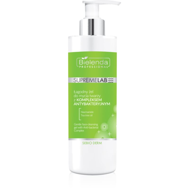 Bielenda Professional Supremelab Sebio Derm gel de curățare blând Antibacterial Complex 190 g