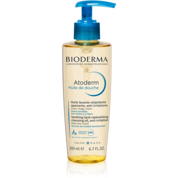 Bioderma Atoderm Shower Oil ulei de dus calmant si hranitor pentru ten uscat si iritat 200 ml preţ