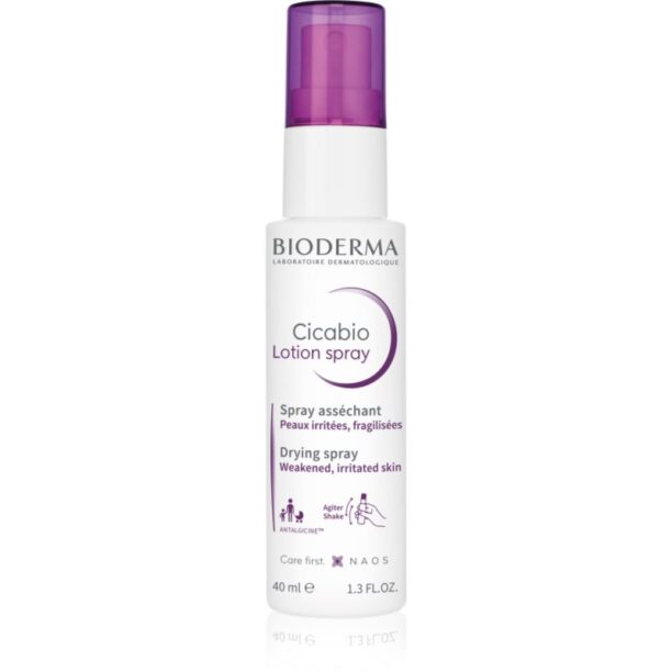 Bioderma Cicabio Lotion Spray Spray de uscare și calmare pentru piele iritata 40 ml