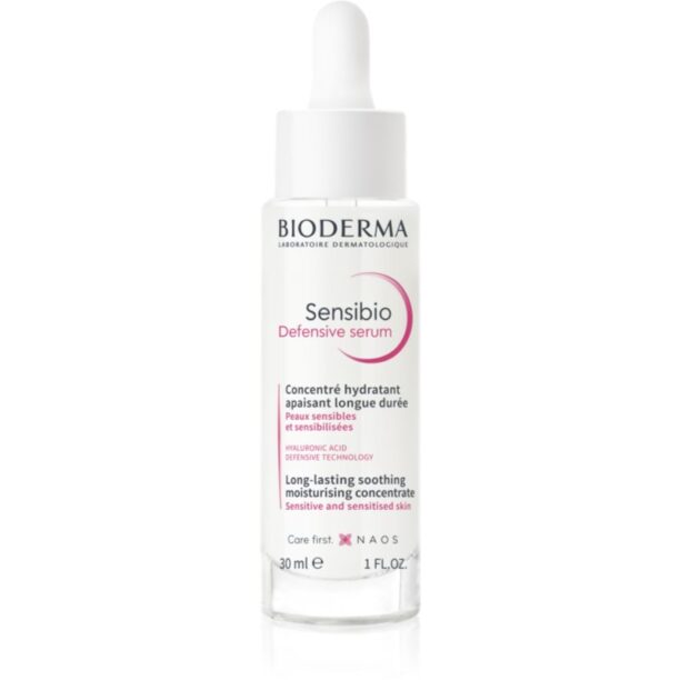 Bioderma Sensibio Defensive Serum ser facial anti-îmbătrânire pentru piele sensibilă 30 ml preţ