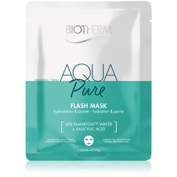 Biotherm Aqua Pure Super Concentrate masca pentru celule cu efect de hidratare pentru regenerarea pielii 31 g