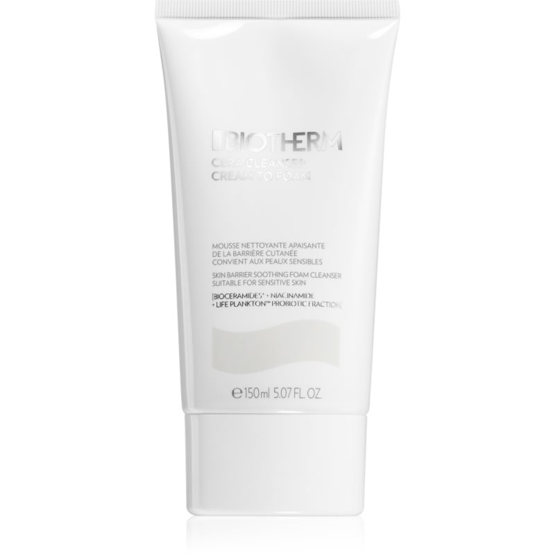 Biotherm Cera Cream To Foam Cleanser spuma cremoasa pentru o curatare profunda pentru femei 150 ml