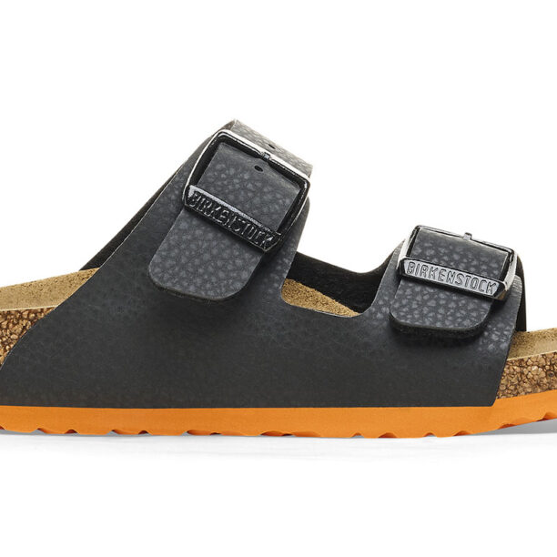 Birkenstock Arizona Kids BS Desert Soil Black Orange Regular Fit preţ