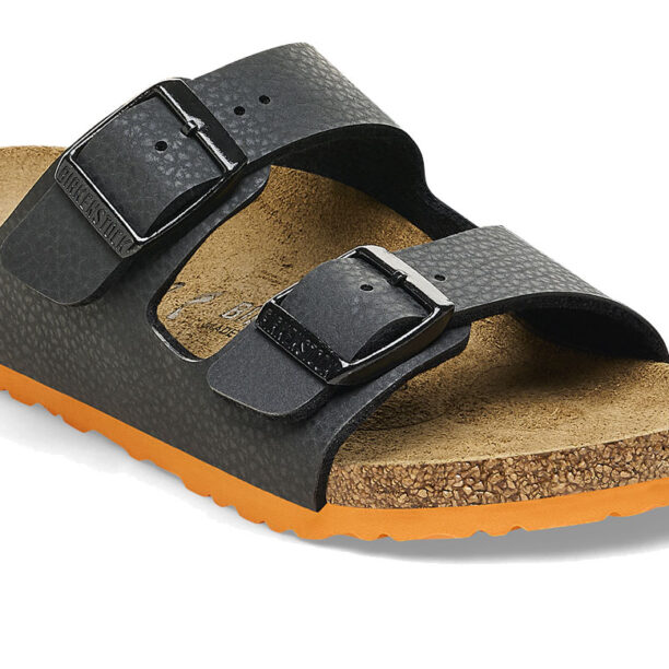 Birkenstock Arizona Kids BS Desert Soil Black Orange Regular Fit