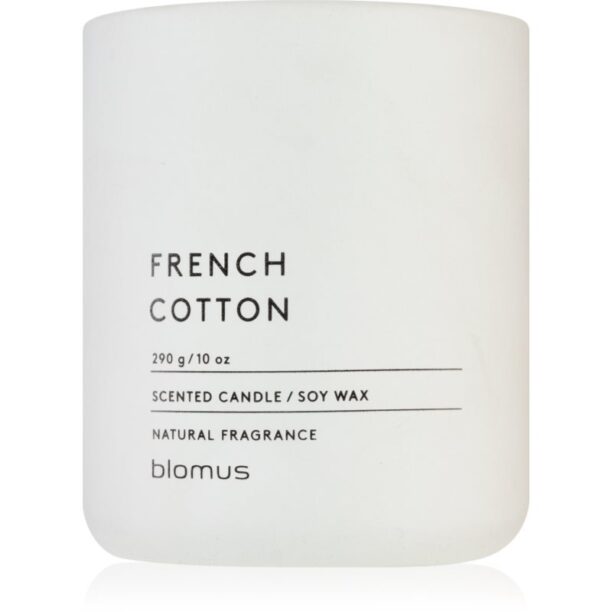 Blomus Fraga French Cotton lumânare parfumată 290 g preţ