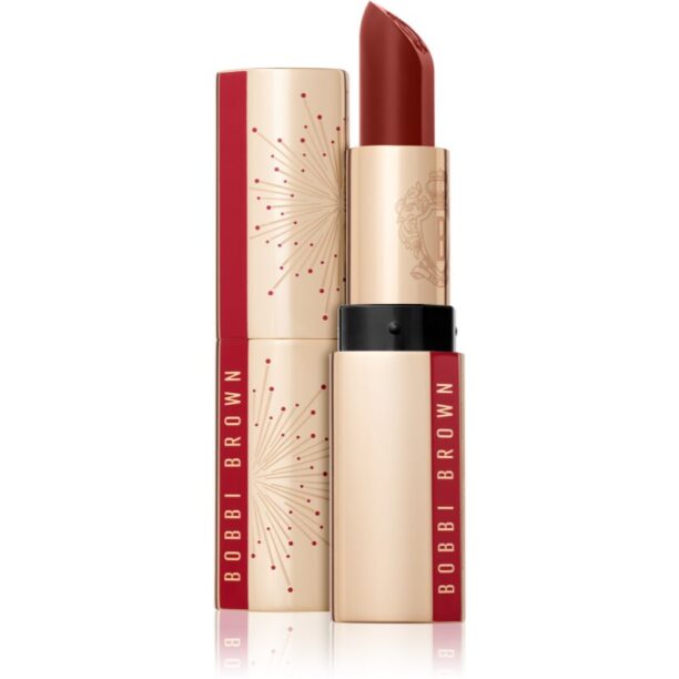 Bobbi Brown Holiday Luxe Lipstick ruj de lux cu efect de hidratare culoare Claret 3