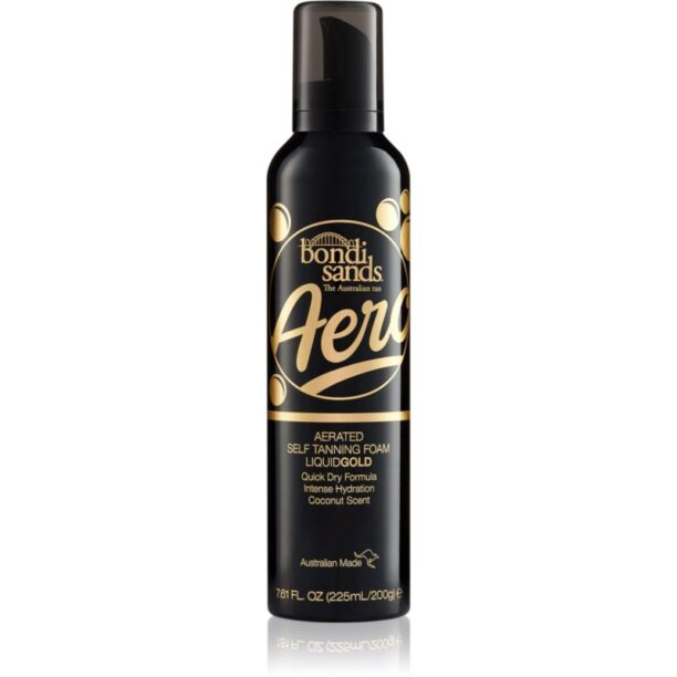 Bondi Sands Aero Liquid Gold spuma autobronzanta cu ulei de argan 225 ml