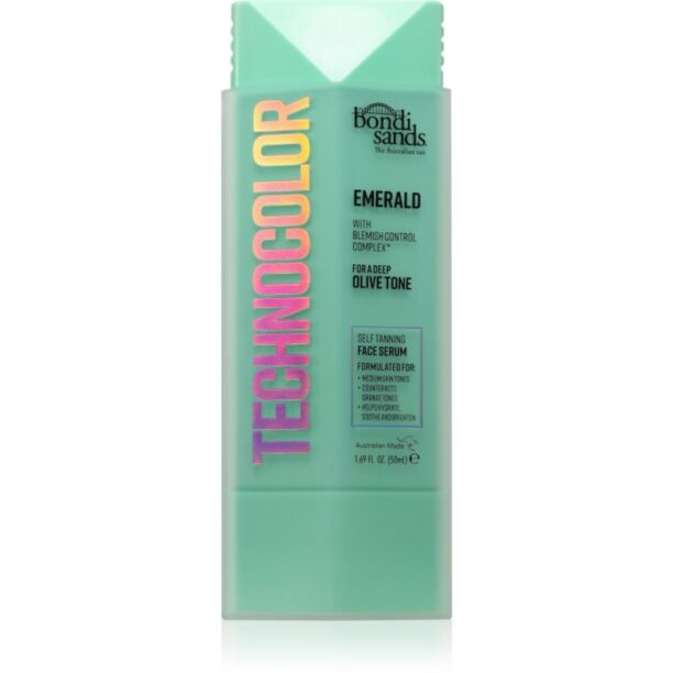 Bondi Sands Technocolor Emerald ser autobronzant pentru fata 50 ml preţ