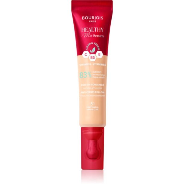 Bourjois Healthy Mix Serum hidratant anticearcan pentru fata si zona ochilor culoare 51 Light Vanilla 13 ml preţ