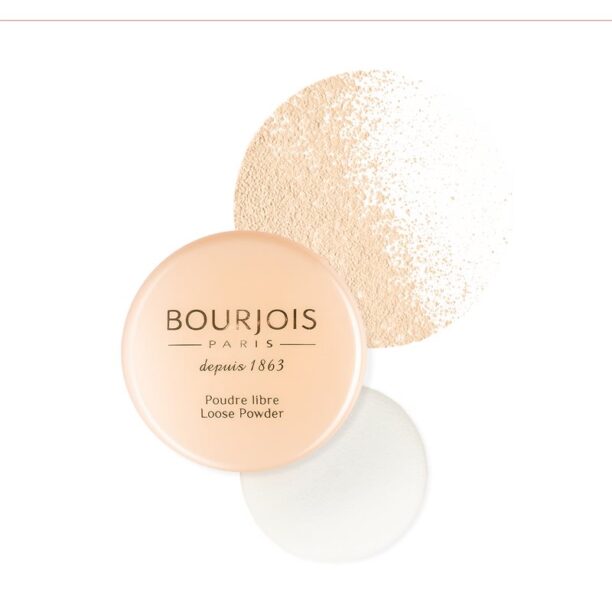 Bourjois Loose Powder pudra pentru femei culoare 01 Peach 32 g preţ